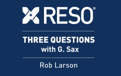 Three Questions with Rob Larson of Larson Consulting, LLC