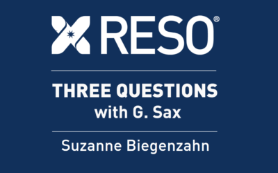 Three Questions with Suzanne Biegenzahn of RESO