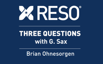 Three Questions with Brian Ohnesorgen of RESO