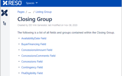 RESO Data Dictionary Concessions Fields: Guidance