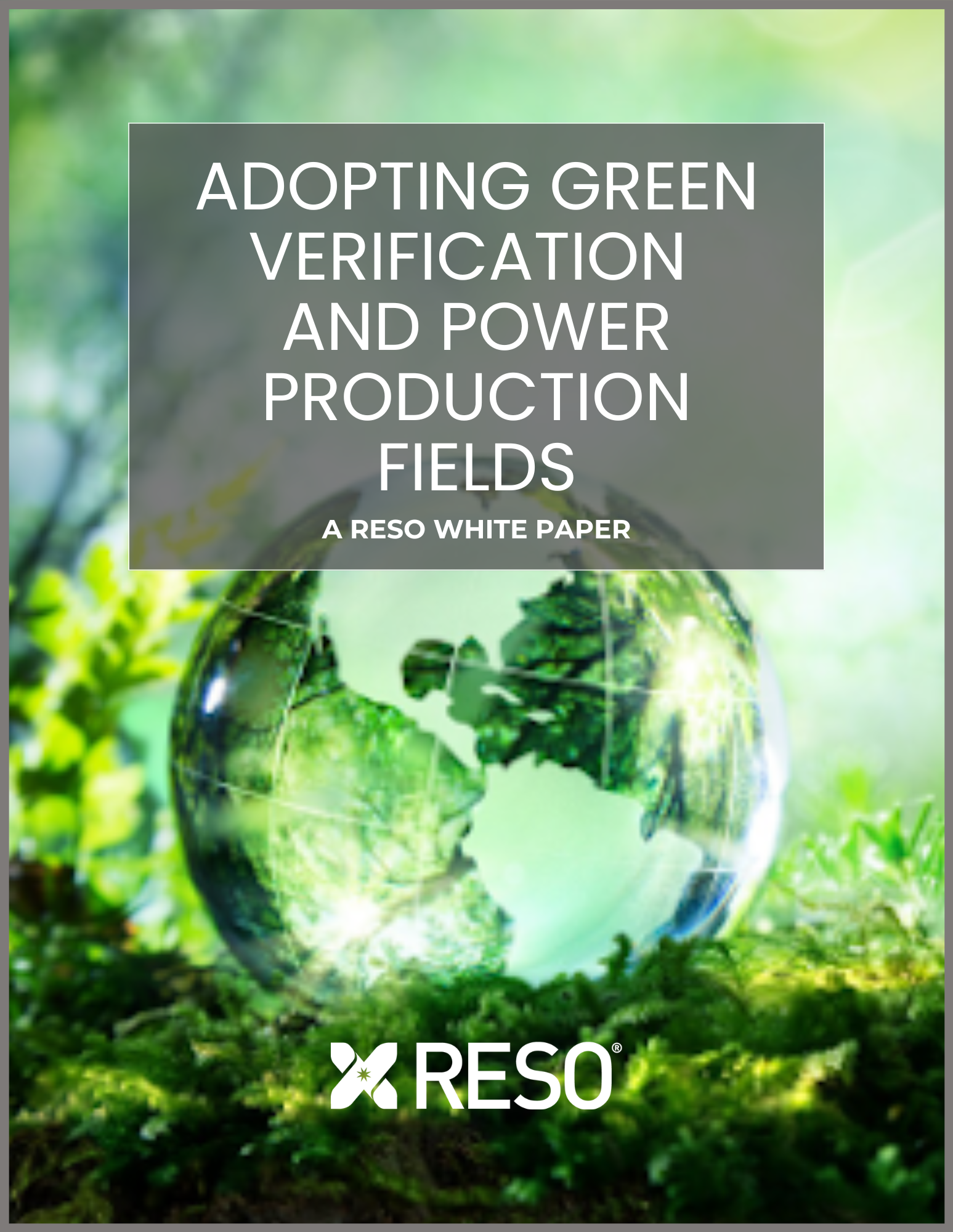 Adopting Green Verification And Power Production Fields WP Page