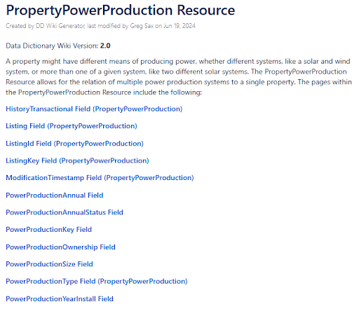 PropertyPowerProduction Resource