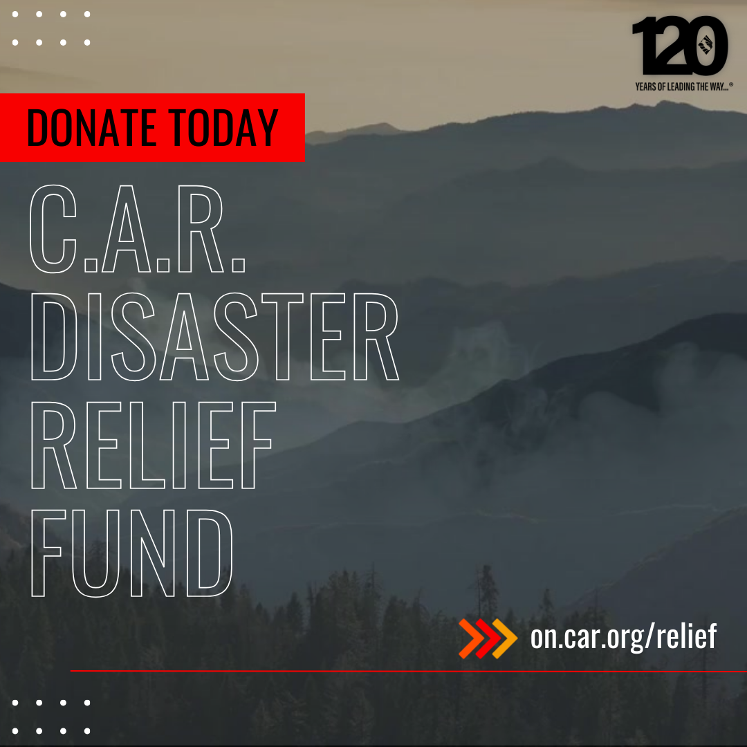 Disaster Relief Fund Social Media Image